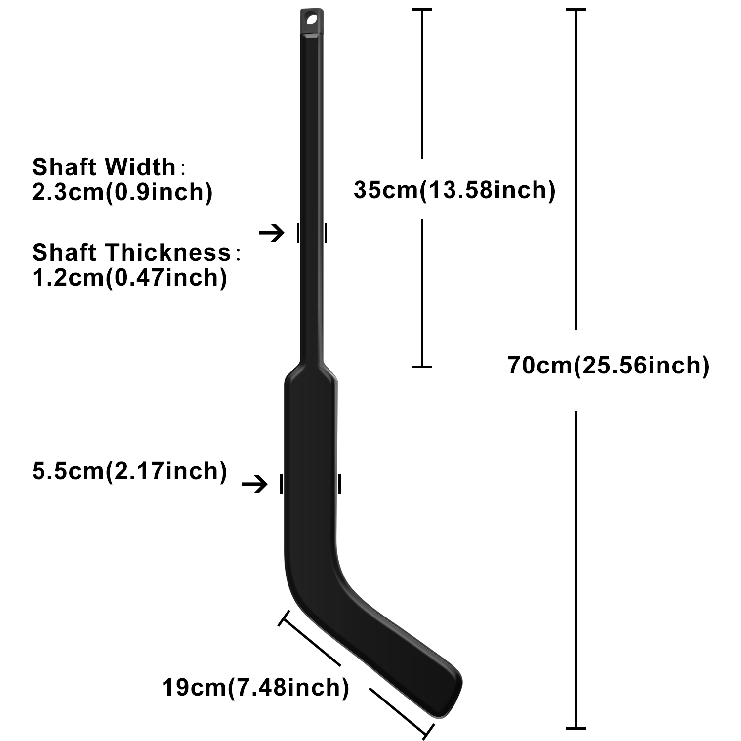 Unge glasfiber mini ishockey målmandsstav - Topvalg til unge målmænd